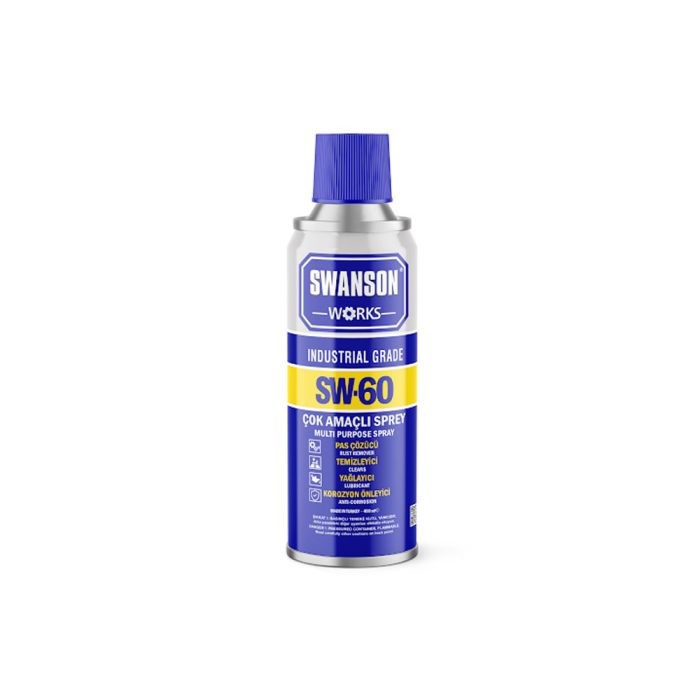 Swanson Works SW-60 Pas Sökücü Yağlayıcı Çok Amaçlı Multi Sprey 200 ML