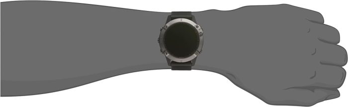 Garmin Fenix 6 Sapphire Siyah - Görsel 7