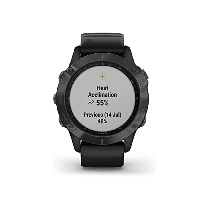 Garmin Fenix 6 Sapphire Siyah - Görsel 3